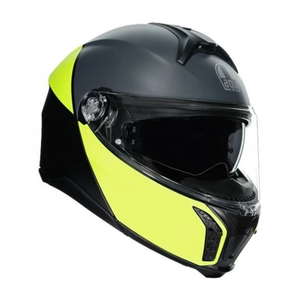 AGV Tourmodular Balance Matt Black-Yellow Fluo-Grey 3 AGV Tourmodular Balance Matt Black-Yellow Fluo-Grey