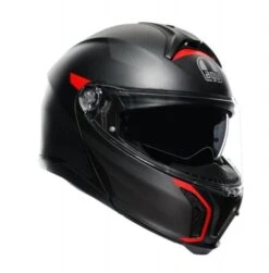 AGV Tourmodular Frequency Matt Gunmetal-Red