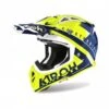 Airoh Aviator Ace Amaze Yellow-Blue 1 Airoh Aviator Ace Amaze Yellow-Blue -Équipement Moto airoh aviator ace amaze yellow blue cross helmet helm casque kask casco 1 1