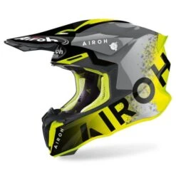 Casque Airoh Twist 2.0 Bit Yellow / Grey