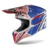 Casque Airoh Wraap Idol Red / Blue -Équipement Moto airoh wraap idol red blue cross helmet cross helmet helm casque kros kask casco 1 2