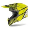 Casque Airoh Wraap Idol Yellow / Grey -Équipement Moto airoh wraap idol yellow grey cross helmet cross helmet helm casque kros kask casco 1 2