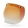 3-Snap Bubble Visor For Bell Custom 500 1 3-Snap Bubble Visor For Bell Custom 500 -Équipement Moto amber gradient bubble 3 snap visor for bell customer 500 retro visors visiere visiere visera viseira vizier 1