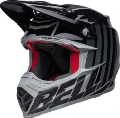 Bell Moto-9S Flex Sprint Matte/Gloss Black/Gray Casque Cross