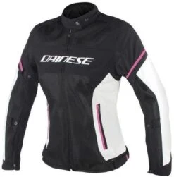 Dainese Air Frame Lady Jacket Black/Vaporous-Gray/Fuxia