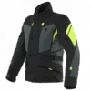 Dainese Carve Master 3 Gore-Tex Jacket Black/Ebony/Yellow-fluo -Équipement Moto dainese carve master 3 gtx motorcycle jacket motorradjacke blouson veste motorjas mont chaqueta black ebony yellow 1 1