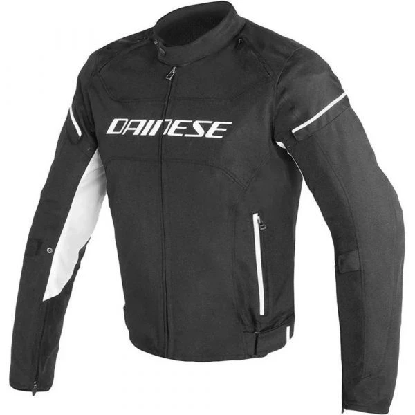 Dainese D-FRAME TEX Jacket Black/Black/White 3 Dainese D-FRAME TEX Jacket Black/Black/White