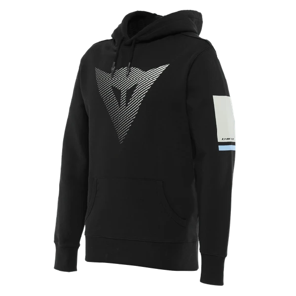 Dainese Fade Hoodie Black/Cool-Gray/White 3 Dainese Fade Hoodie Black/Cool-Gray/White