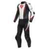 Combinaison Dainese Laguna Seca 5 2PCS Black/White/Lava-Red -Équipement Moto dainese laguna seca 5 2pcs leather suit black white lava red one piece suit 1 teiler overall combinaison 1 piece traje tulum 1 1