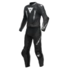 Combinaison Dainese Laguna Seca 5 2PCS Perf. Black/Black/White -Équipement Moto dainese laguna seca 5 2pcs leather suit perf black black white one piece suit 1 teiler overall combinaison 1 piece traje tulum 1 1