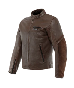 Dainese Merak Leather Jacket Tobacco