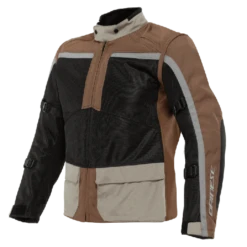Dainese Outlaw Tex Jacket Black Carafe Walnut Charcoal-Grey