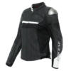 Dainese Rapida Lady Leather Jacket Perf. Black-Matt/White 2 Dainese Rapida Lady Leather Jacket Perf. Black-Matt/White -Équipement Moto dainese rapida lady perf black white motorcycle jacket motorradjacke blouson veste motorjas mont chaqueta 1 2