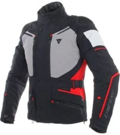 Dainese CARVE MASTER 2 Gore-Tex Jacket BLACK/FROST-GREY/RED