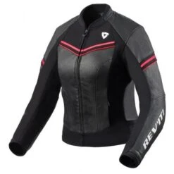 Revit Meridian Ladies Jacket Black-Pink