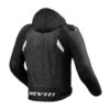 Revit Quantum 2 H2O Tex Jacket Black-Anthracite -Équipement Moto fjt294 1050mb 300rgb08 w