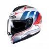 HJC C70 Nian White/Blue MC21SF -Équipement Moto hjc c70 nian white blue mc21sf full face helmet integralhelm casque integral kask casco integral 1 1