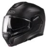 HJC I100 Semi Flat Black 2 HJC I100 Semi Flat Black -Équipement Moto hjc i100 semi flat black modular helmet klapphelm casque modulaire systeemhelm kask casco modular 1 1
