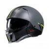 HJC I20 Batol Grey/Yellow MC3HSF -Équipement Moto hjc i20 batol grey yellow mc3hsf streetfighter pilot helmet helm casque kask casco 1 1