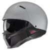 HJC I20 Grey-Black Matt 1 HJC I20 Grey-Black Matt -Équipement Moto hjc i20 grey black matt streetfighter pilot helmet helm casque kask casco 1 1