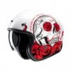 HJC V31 Desto White/Red MC2 -Équipement Moto hjc v31 desto white red mc1 open face helmet helm casque jet kask casco abierto 1 1