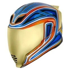 Icon Airflite El Centro Blue Full-Face Helmet