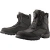 Icon Stormhawk Boots Black -Équipement Moto icon stormhawk boots black motorcycle boots motorradstiefel motorlaarzen bottes botas botlar 1 1