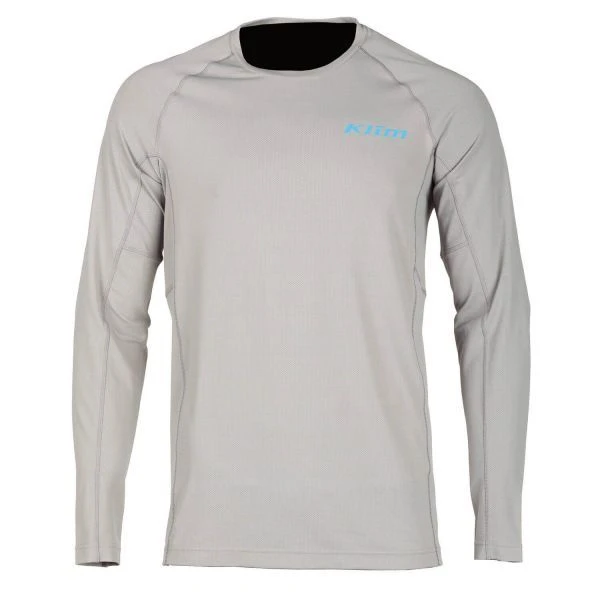Klim Aggressor 1.0 Long Sleeve Monument Gray 3 Klim Aggressor 1.0 Long Sleeve Monument Gray
