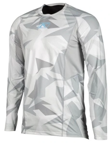 Klim Aggressor Cool -1.0 Long Sleeve Light Gray Camo 3 Klim Aggressor Cool -1.0 Long Sleeve Light Gray Camo