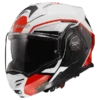 LS2 Advant X Metryk White Red-06 2 LS2 Advant X Metryk White Red-06 -Équipement Moto ls2 advant x metryk white red 06 modular helmet klapphelm casque modulaire systeemhelm kask casco modular 1 1