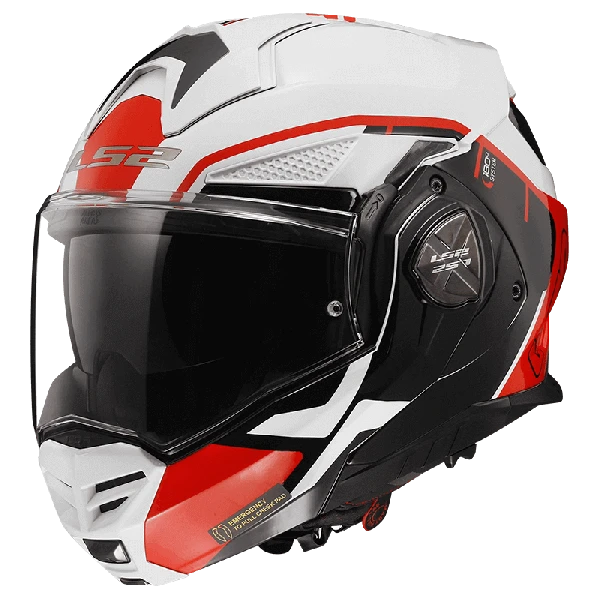 LS2 Advant X Metryk White Red-06 3 LS2 Advant X Metryk White Red-06