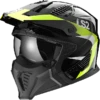 LS2 Drifter Triality HV Yellow-06 -Équipement Moto ls2 drifter triality hv yellow 06 open face helmet helm casque jet kask casco abierto 1 1