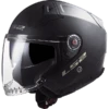 LS2 Infinity 2 Matt Black-06 2 LS2 Infinity 2 Matt Black-06 -Équipement Moto ls2 infinity 2 matt black 06 open face helmet helm casque jet kask casco abierto 1 1