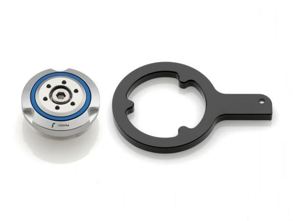 Rizoma TP030A Engine Oil Filler Cap For BMW Silver M34x1 5 3 Rizoma TP030A Engine Oil Filler Cap For BMW Silver M34x1 5