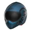 Roof RO9 Boxxer Carbon MONO Blue -Équipement Moto roof ro9 boxxer carbon mono blue modular helmet klapphelm casque modulaire systeemhelm kask casco modular 1