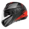 Schuberth C4 Pro Merak Red -Équipement Moto schuberth c4 pro merak red modular helm casque kask casco 1