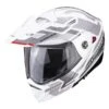Scorpion ADX-2 Carrera Pearl White-Silver 1 Scorpion ADX-2 Carrera Pearl White-Silver -Équipement Moto scorpion adx 2 carrera pearl white silver adventure full face integralhelm casque integral kask casco integral 1 1