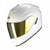 Scorpion EXO-1400 Evo Air Pearl White -Équipement Moto scorpion exo 1400 evo air pearl white full face helmet integralhelm casque integral kask casco integral 1 3