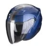 Scorpion EXO-230 SR Dark Blue-White -Équipement Moto scorpion exo 230 sr dark blue white open face helmet helm casque jet kask casco abierto 1 2