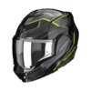 Scorpion EXO-TECH EVO ANIMO Black-Neon Yellow 2 Scorpion EXO-TECH EVO ANIMO Black-Neon Yellow -Équipement Moto scorpion exo tech evo animo black yellow modular helmet klapphelm casque modulaire systeemhelm kask casco modular 1 5