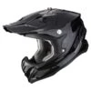 Scorpion VX-22 Air Solid Black -Équipement Moto scorpion vx 22 air solid black cross helmet helm casque kask casco 1 2