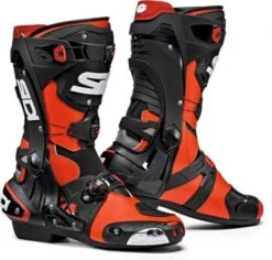 Sidi Rex Red Fluo Black